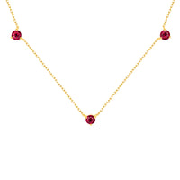 Revelation Necklace with Ruby