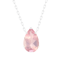 Radiant Necklace with Rose Quartz