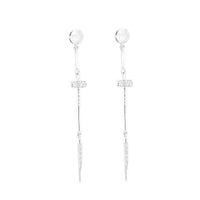 Alexis Gold and Diamond Dangling Earrings - Ele Keats Jewelry