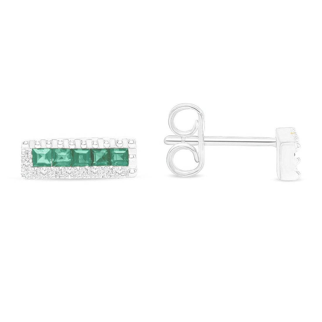 Barina Emerald Earrings - Ele Keats Jewelry