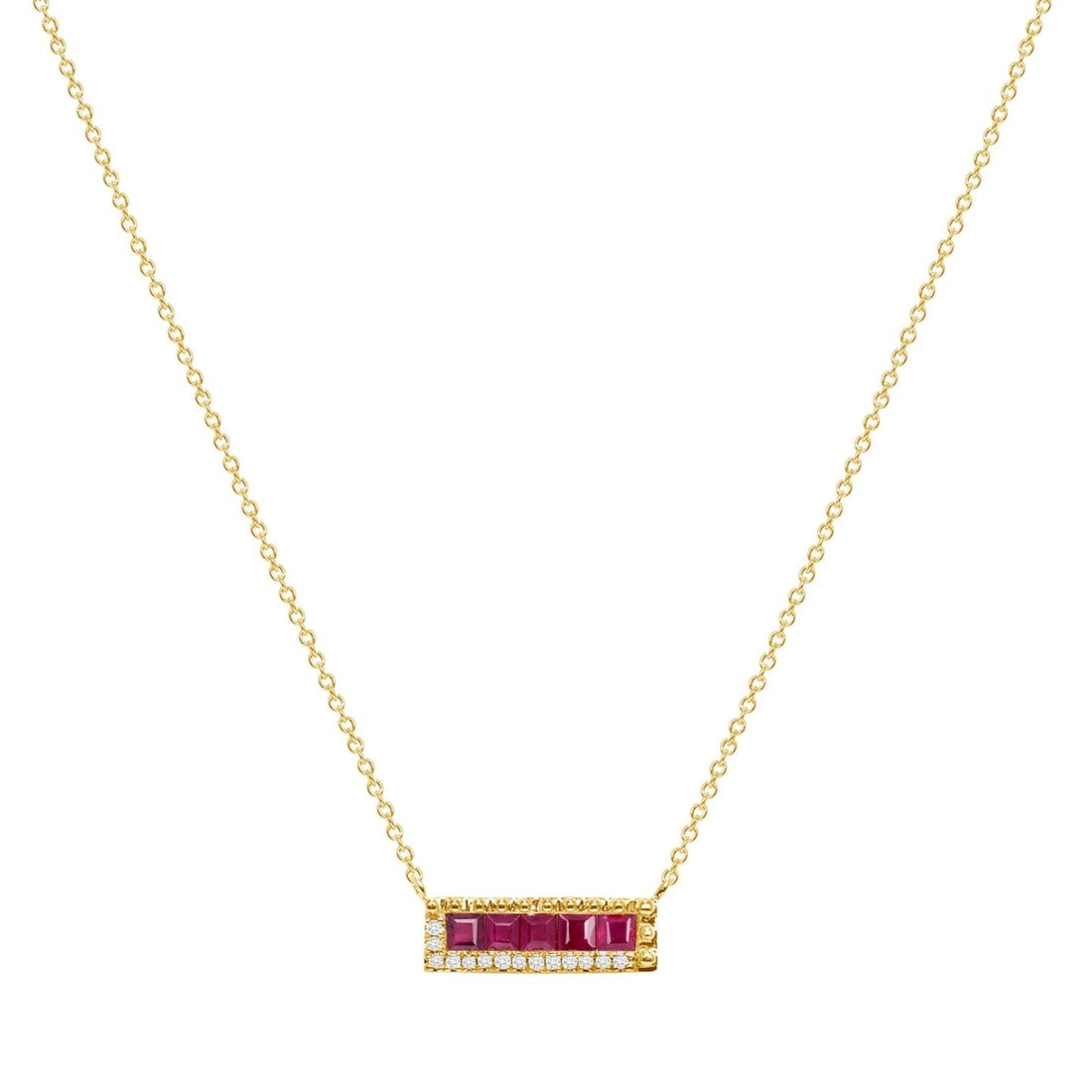 Barina Ruby Necklace - Ele Keats Jewelry