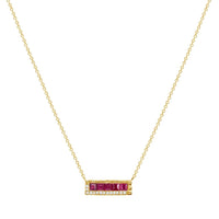 Barina Ruby Necklace - Ele Keats Jewelry
