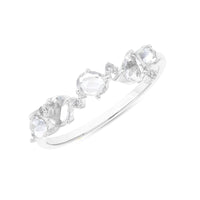 Bliss White Topaz Ring - Ele Keats Jewelry