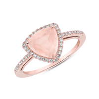 Dream Ring Rose Quartz