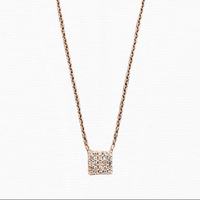 Gia Square Necklace