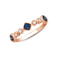 Jungle Blue Sapphire Ring - Ele Keats Jewelry