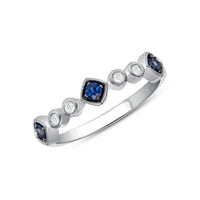 Jungle Blue Sapphire Ring - Ele Keats Jewelry