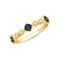 Jungle Blue Sapphire Ring - Ele Keats Jewelry
