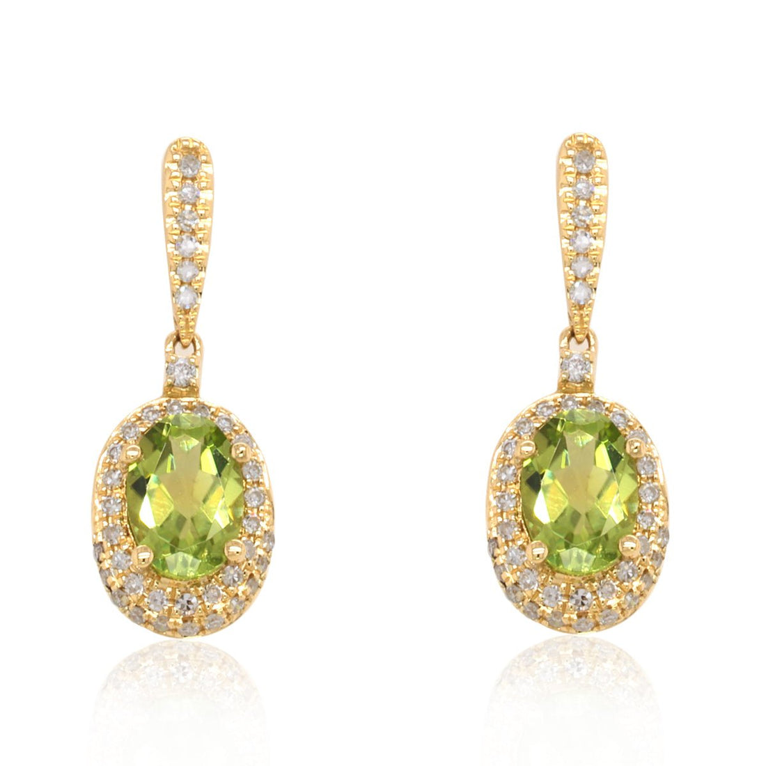 Legendary Peridot Earrings - Ele Keats Jewelry