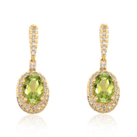 Legendary Peridot Earrings - Ele Keats Jewelry