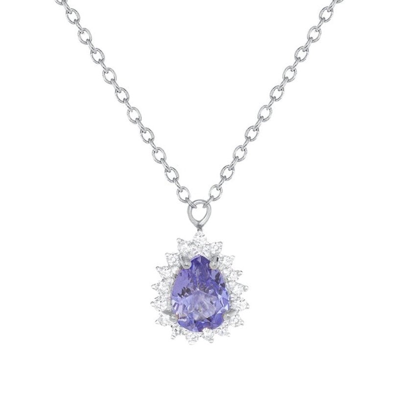 Marie Necklace in Tanzanite