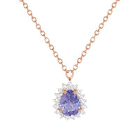 Marie Necklace in Tanzanite