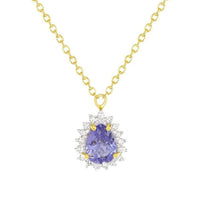 Marie Necklace in Tanzanite