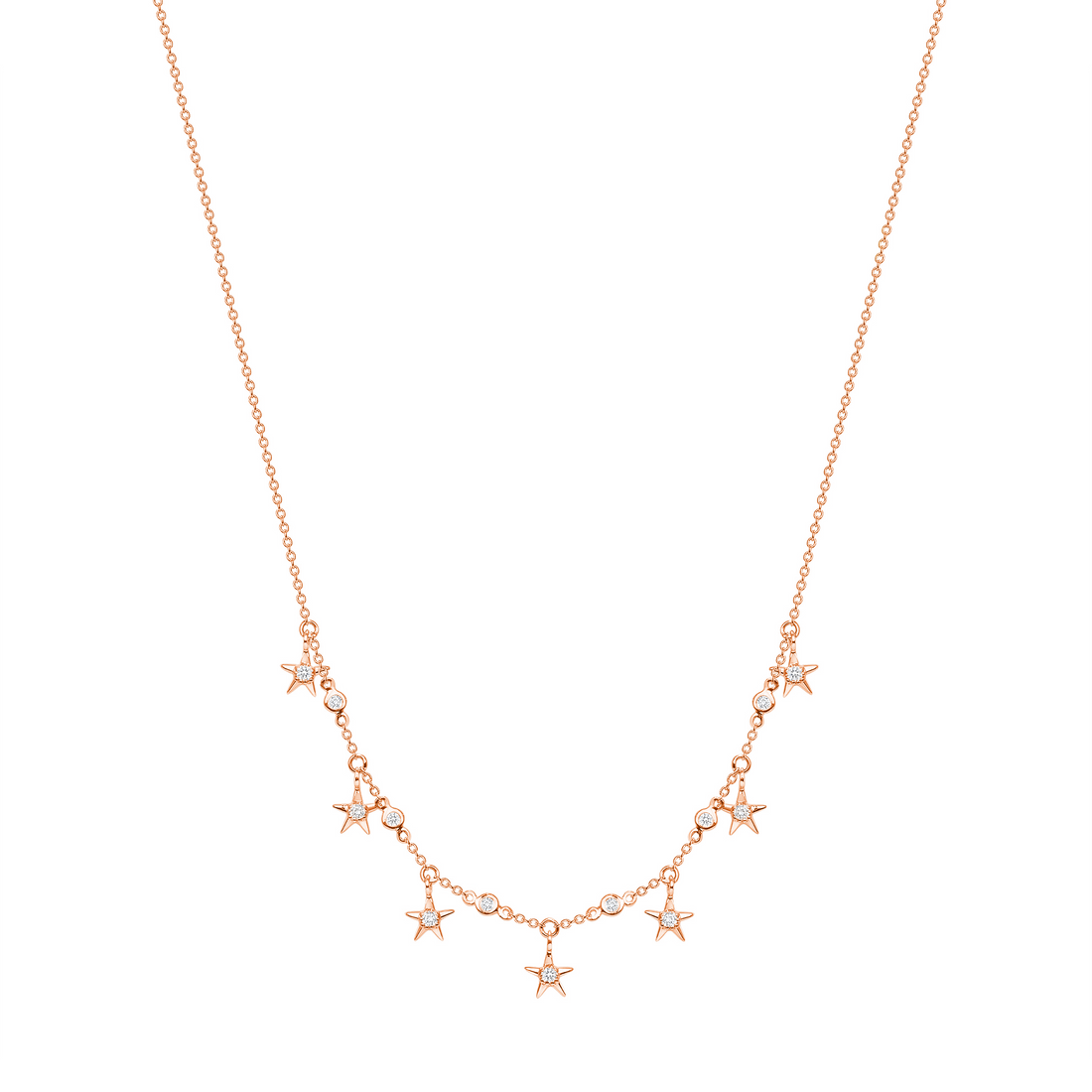 Now Starring Necklace with Diamonds