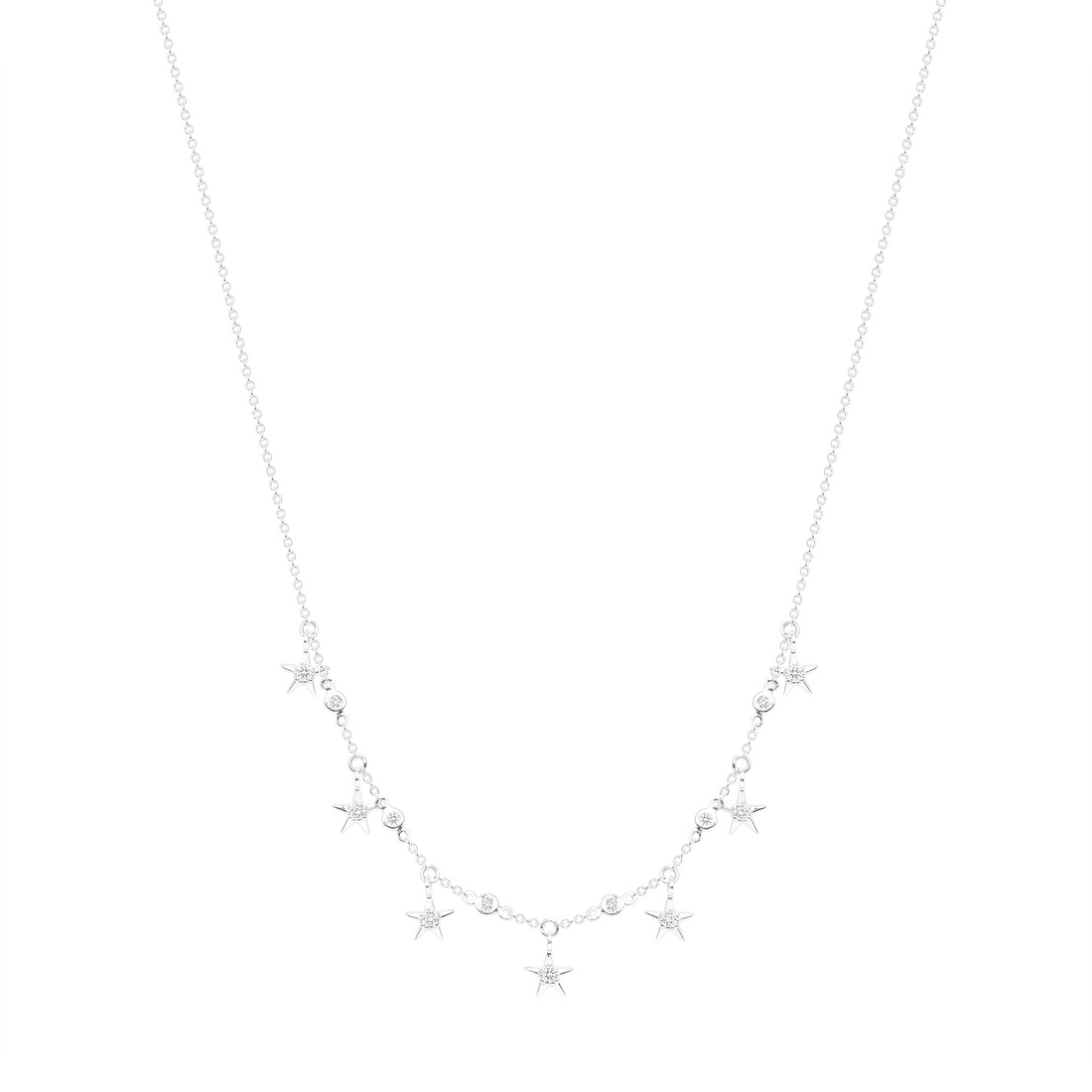 Now Starring Necklace with Diamonds