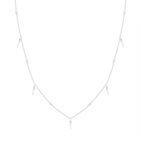 Luminosity Necklace with Diamonds