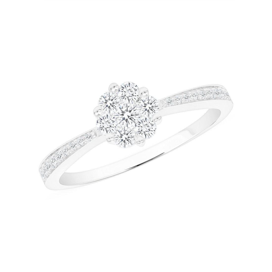 Petals Diamond Ring - Ele Keats Jewelry