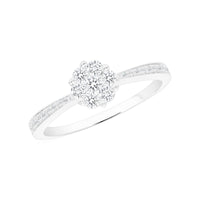 Petals Diamond Ring - Ele Keats Jewelry