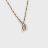 Magician Necklace with Lab Diamond