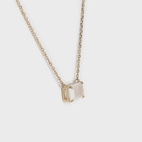 Icon Necklace with Moonstone