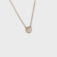 Nectar Necklace with Opal