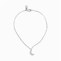 Quarter Moon Diamond Bracelet - Ele Keats Jewelry