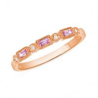 Duchess Pink Sapphire Ring