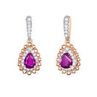 Reunion Ruby Earrings