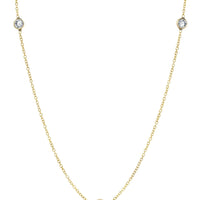 Three Diamond Necklace