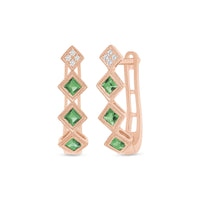 Timeless Emerald Earrings - Ele Keats Jewelry