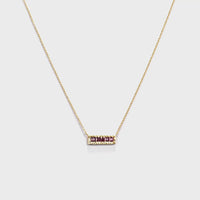 Barina Necklace in Ruby