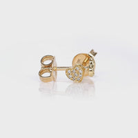 Heart Diamond Earrings
