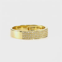 Gilded Diamond Band
