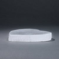 Selenite Heart Plate