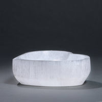 Selenite Heart Bowl