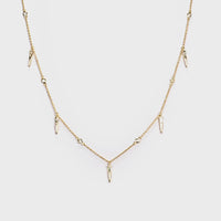 Luminosity Necklace with Diamonds