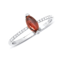 Charmed Ring Garnet