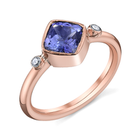Sacred Union Tanzanite and Diamond Ring