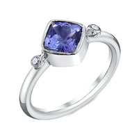 Sacred Union Tanzanite and Diamond Ring