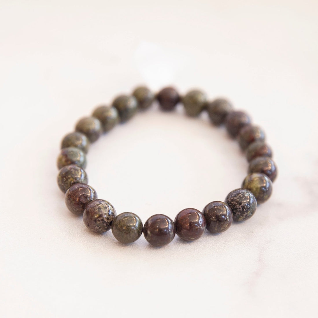 Blood Stone Bracelet - Ele Keats Jewelry