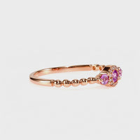 Florence Ring Pink Sapphire
