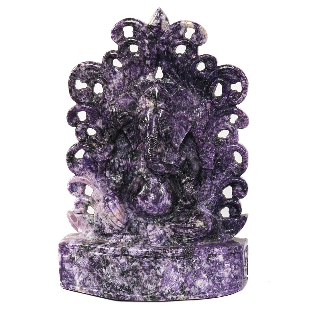 Ganesh stone Lepidolite - Ele Keats Jewelry