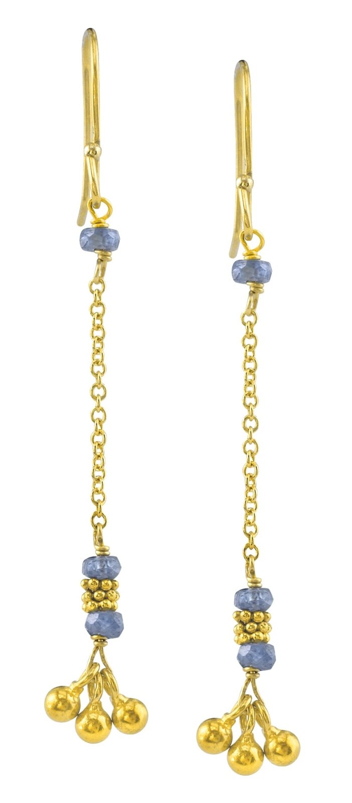 Grace Sapphire Earrings - Ele Keats Jewelry