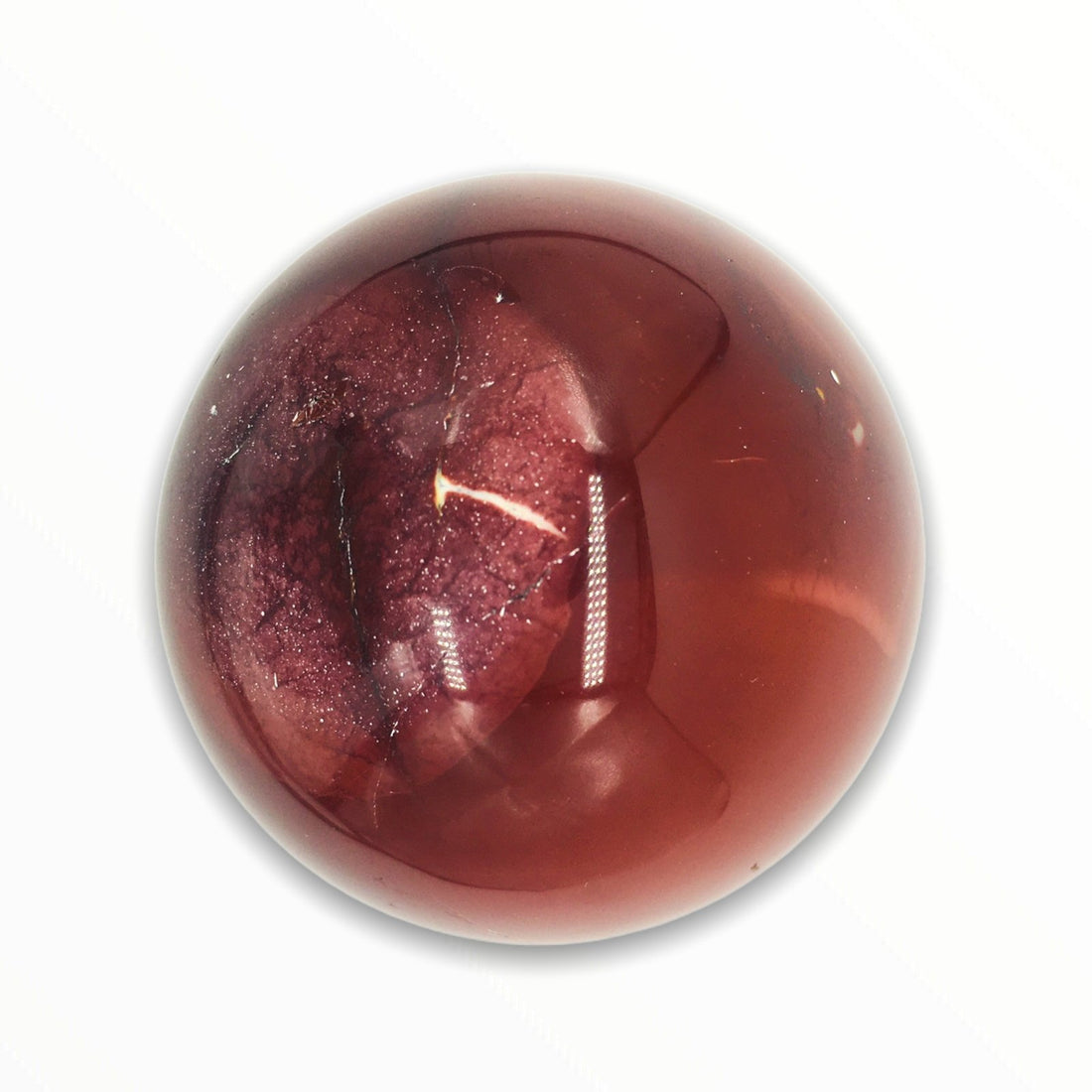 Mookaite Sphere - Ele Keats Jewelry