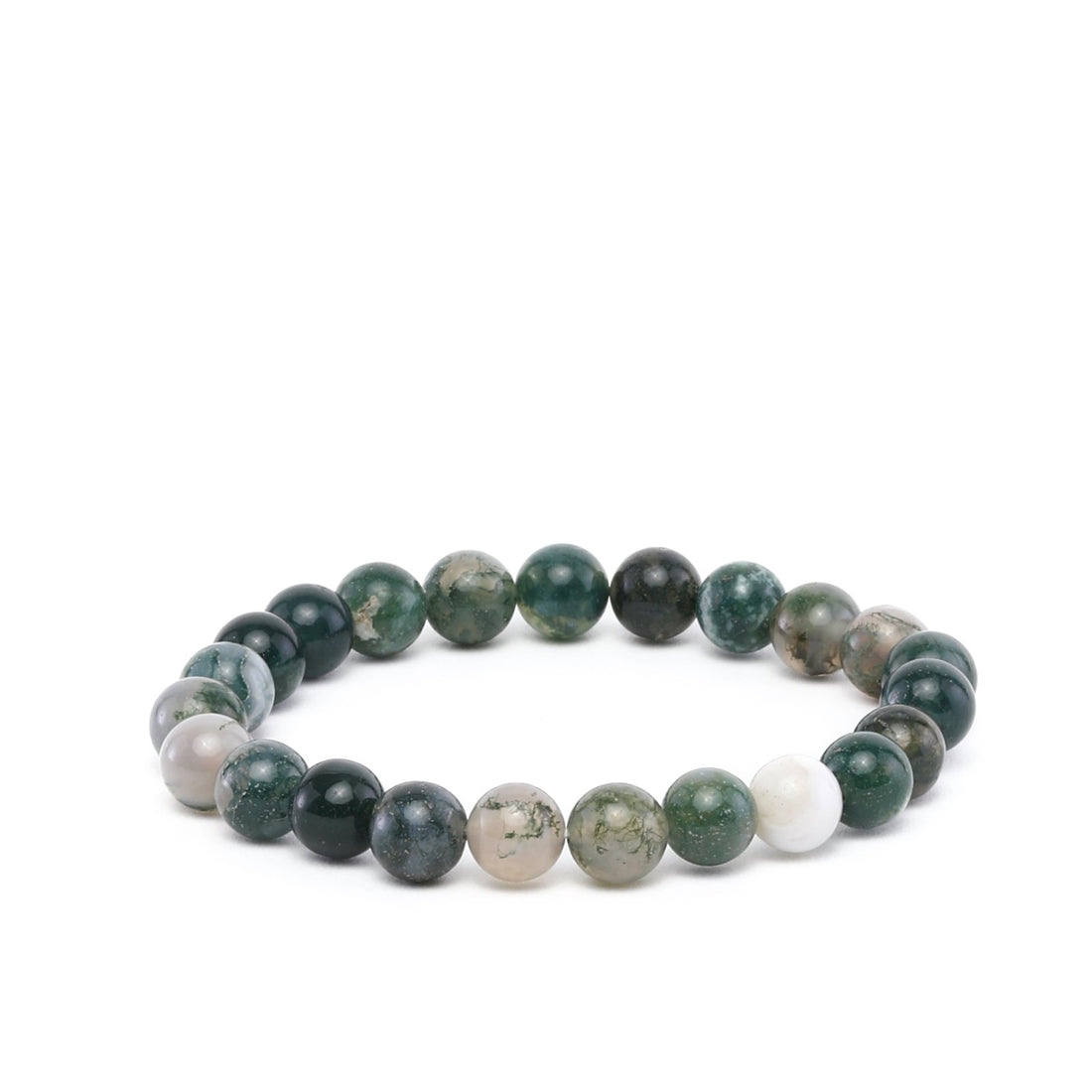 Moss Agate Bracelet - Ele Keats Jewelry