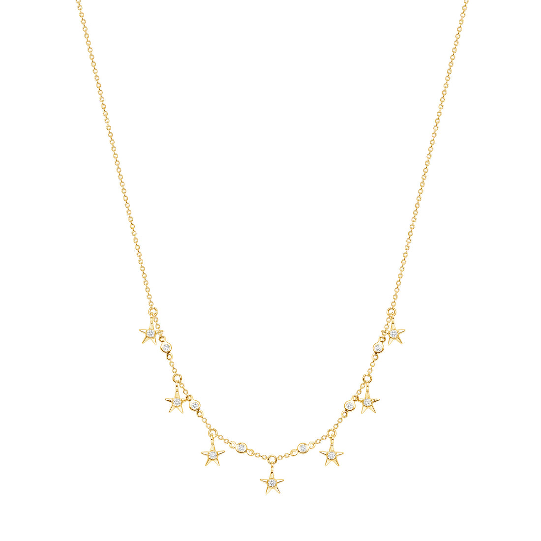 Now Starring Necklace with Diamonds