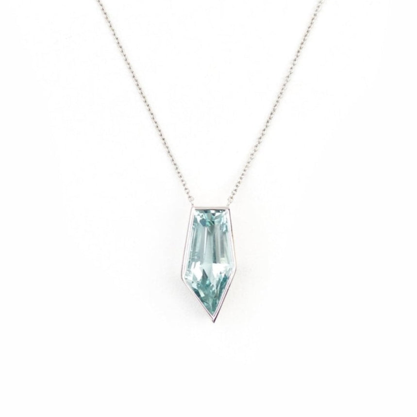 One of a Kind Aquamarine Necklace - Ele Keats Jewelry