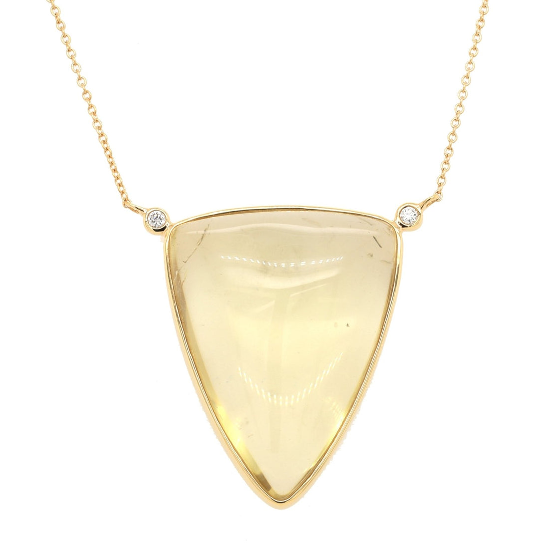One of a Kind Citrine Necklace - Ele Keats Jewelry