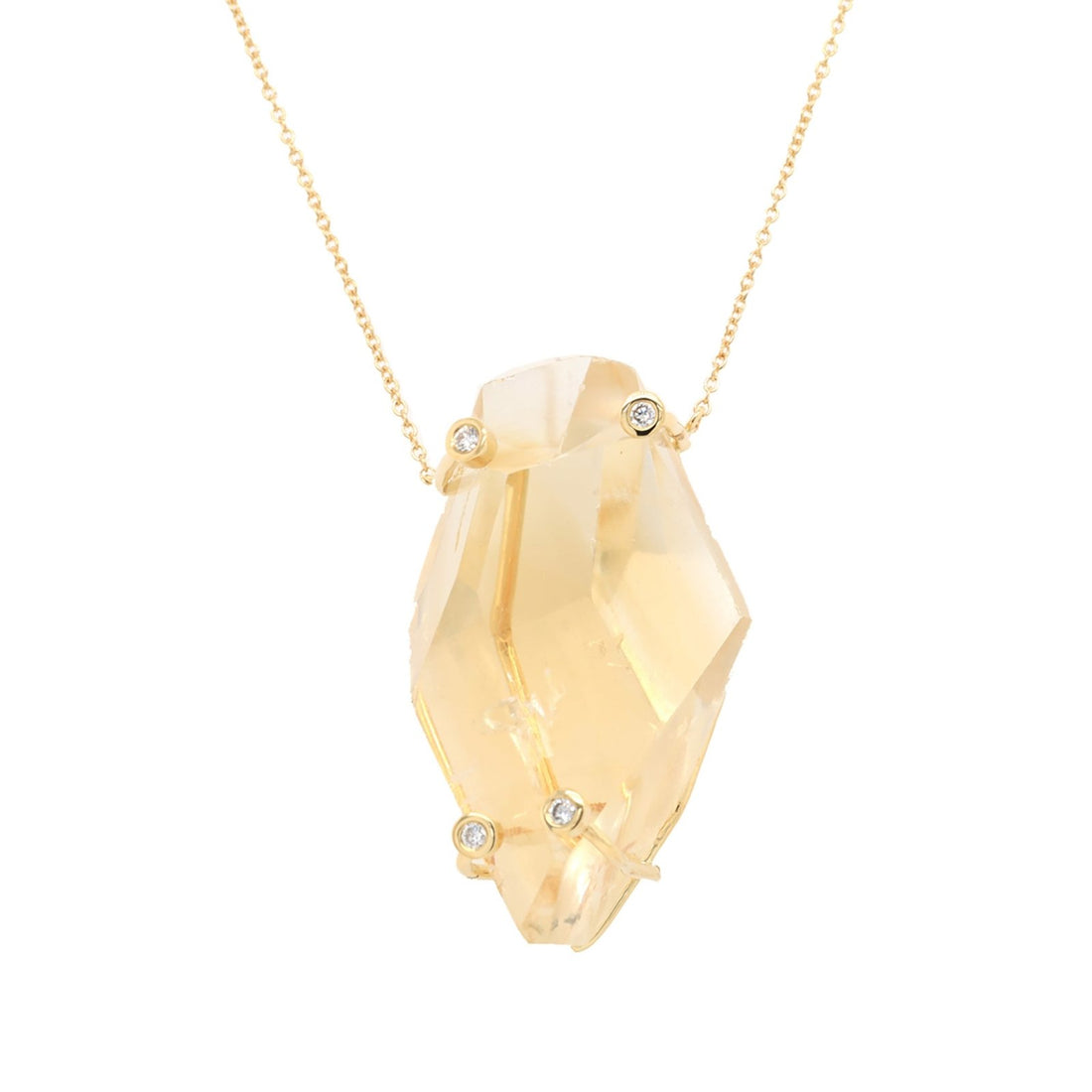 One of a Kind Citrine Necklace - Ele Keats Jewelry
