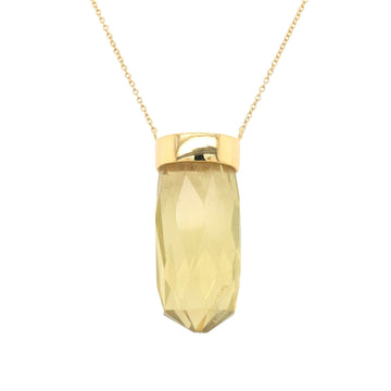 One of a Kind Citrine Point Necklace - Ele Keats Jewelry